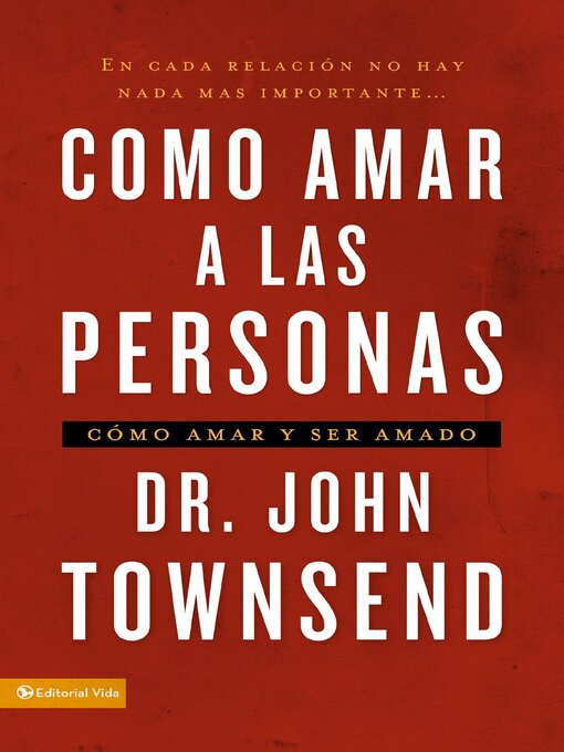 Cover image for Cómo amar a las personas